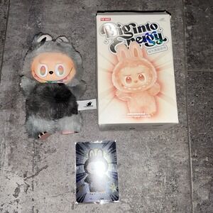 POP MART LABUBU Big Into Energy ID SECRET V3 Plush Pendant VERIFIED AUTHENTIC